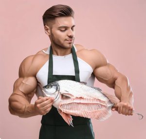 Does eating fish help me build my muscles 